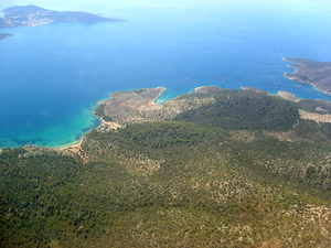 Turcja wybrzeże w okolicy  Bodrum