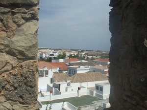 Tavira - widok z perspektywy fortyfikacji