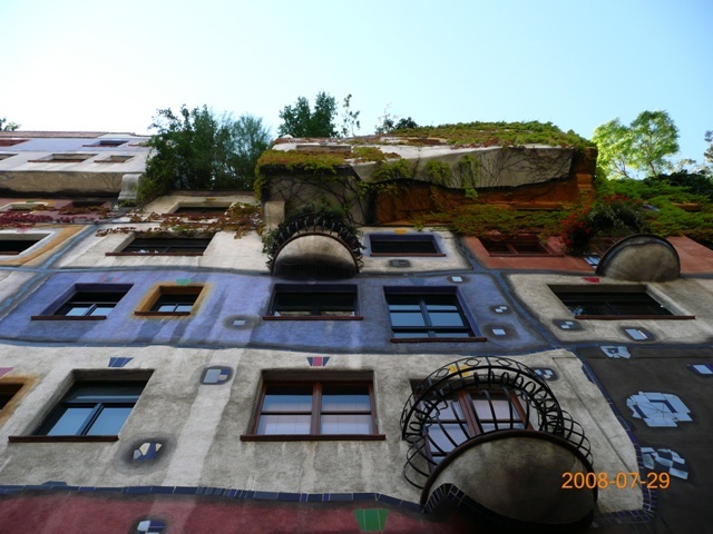 Hundertwasser Haus-Wiedeń