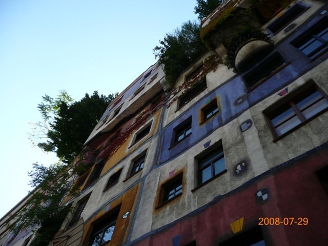 Hundertwasser Haus-Wiedeń
