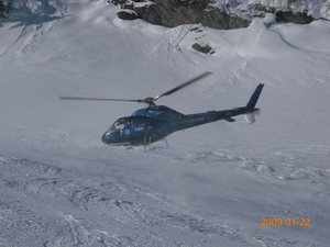 Helikopter ratowniczy na Raurisertal