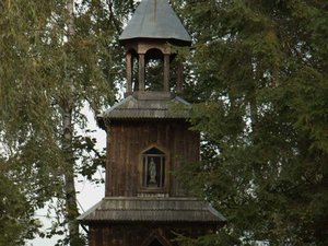 Dzwonnica loterańska z Wielkiej Polany z XIX wieku
