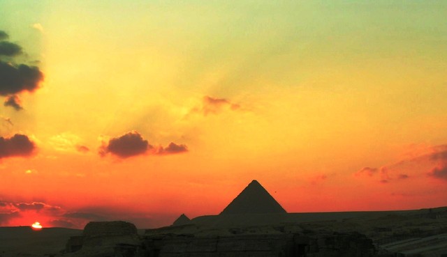 Giza - Piramida Cheopsa