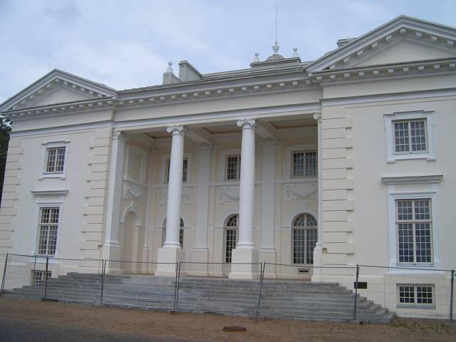 widok na pałac