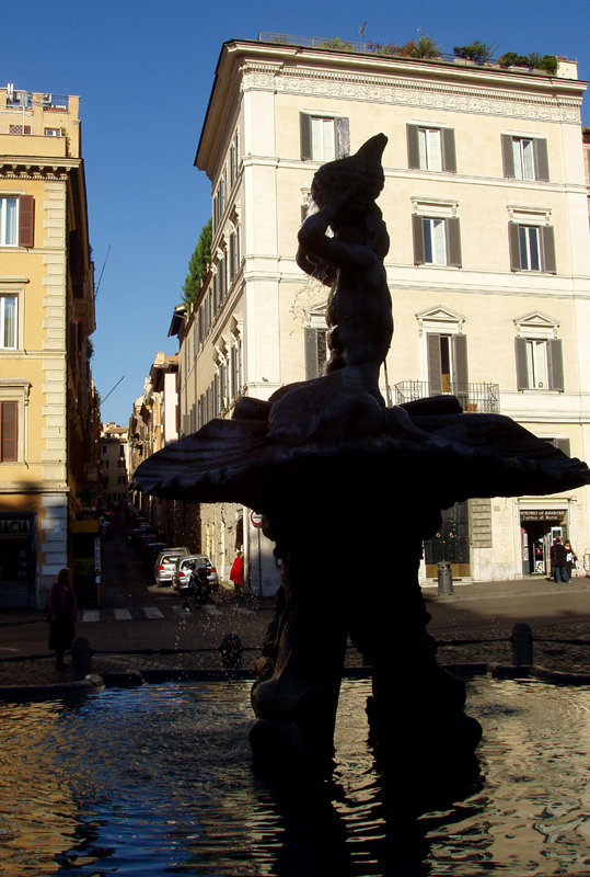 Rzym Fontana del Tritone