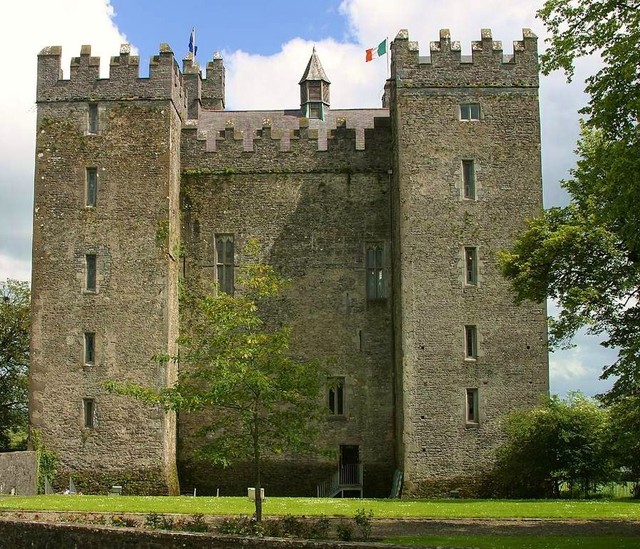 Bunratty castle od frontu