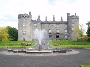 Kilkenny Castle od strony ogrodów