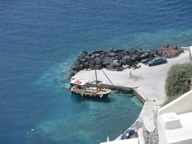 Kreta, Grecja, stateczek