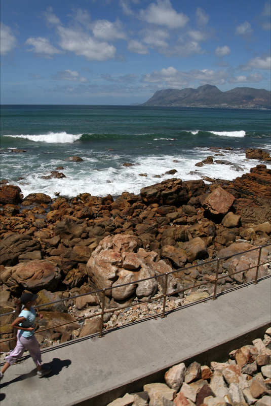 9  Cape Town, RPA,  sciezki nad oceanem