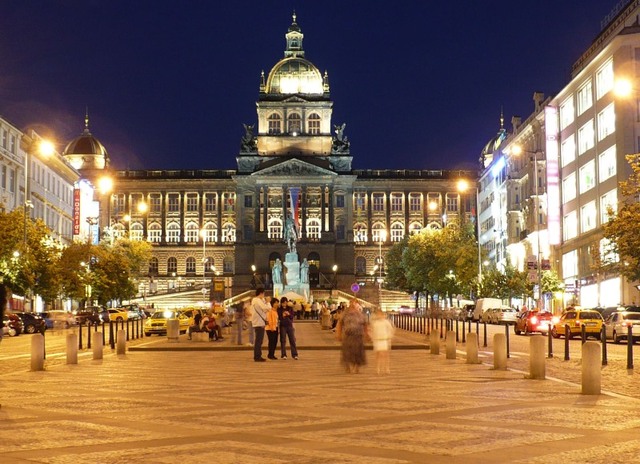 Vaclavske NAmesti noca