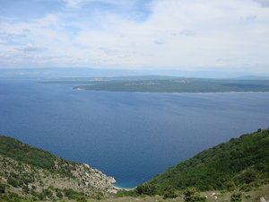 Widok na wyspę Krk