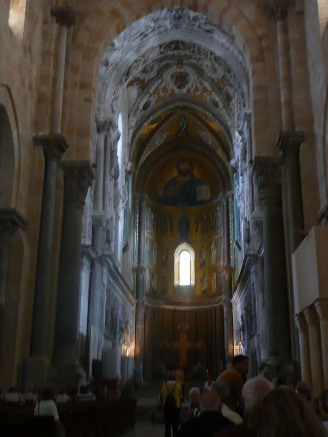 Cefalu - wnętrze Katedry