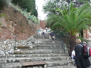 Taormina - Teatr Grecki,  wejście