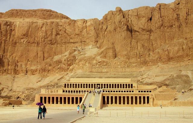 Świątynia Hetszepsut, Luxor, Egipt