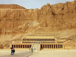 Świątynia Hetszepsut, Luxor, Egipt