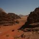 surowy krajobraz Wadi Rum