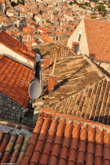 Stare i nowe dachy Dubrownika