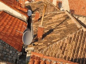 Stare i nowe dachy Dubrownika