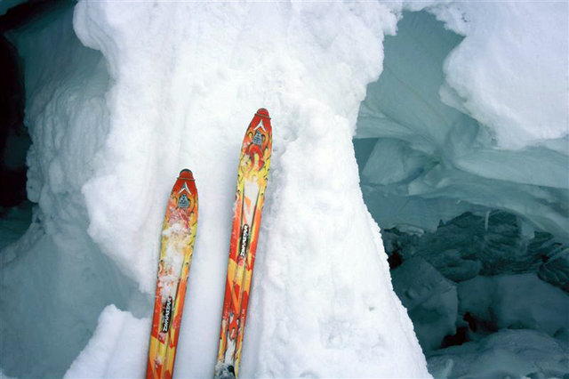 5  chamonix  francja  w drodze na mt  blanc  lodowe mostki