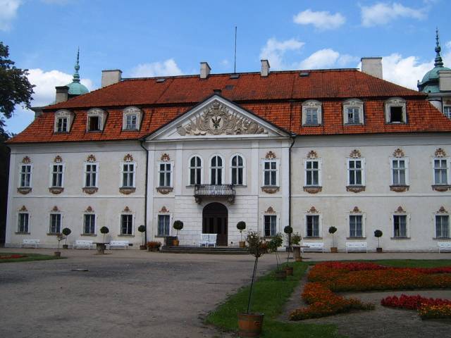 Pałac w Nieborowie - od strony parku