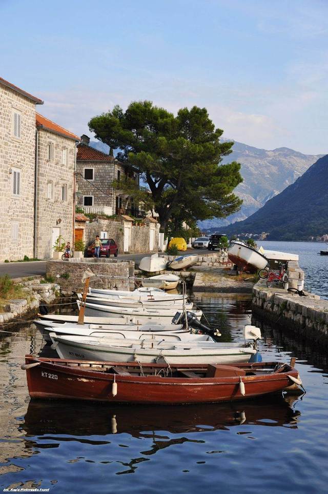 Perast - czas na odpoczynek nad morzem