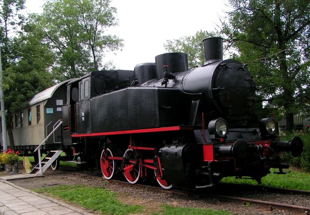 Muzeum- skansen taboru kolejowego  