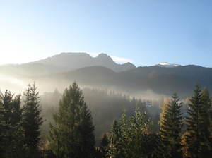 Zakopane widok na giewont