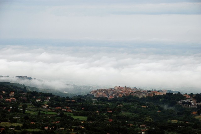 Marino widziane z Rocca di Papa
