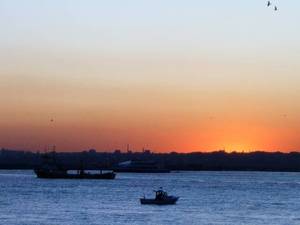 Morze Marmara - zachód słońca
