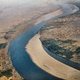 Meander Nilu koło Chartumu (Sudan).