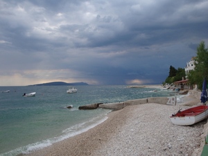 burza nad Adriatykiem - Zaostrog 