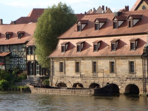 Nad rzeką w Bambergu