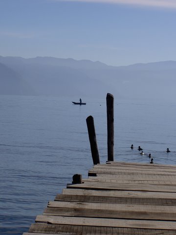 San Pedro  jezioro Atitlan 1