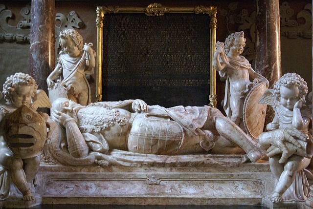 Uppsala nagrobek Jana III Wazy w katedrze