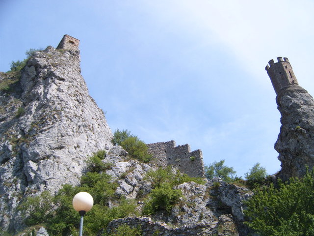 Ruiny zamku Devin - przedmieścia Bratysławy