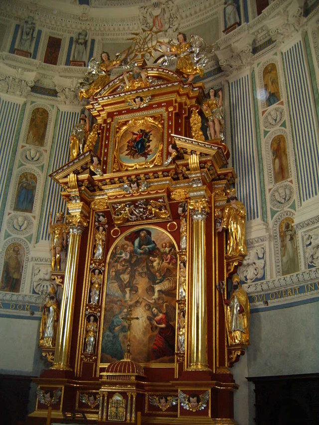 Zamek w Krasiczynie - wnętrze kaplicy