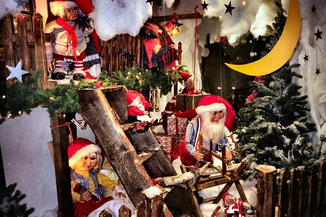 Boże Narodzenie - Godjul w Bergen, Norwegia.