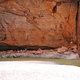 Picnic pod wiszaca skala w Purnululu, WA