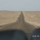 Droga przez pustynie na płaskowyżu Nasca 