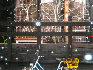 Bike in the sky with diamonds