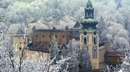 Bańska Szczawnica Stary Zamek widok z góry