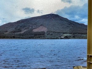 R.V. Clupea - na akustycznych  badaniach  Loch  Ness