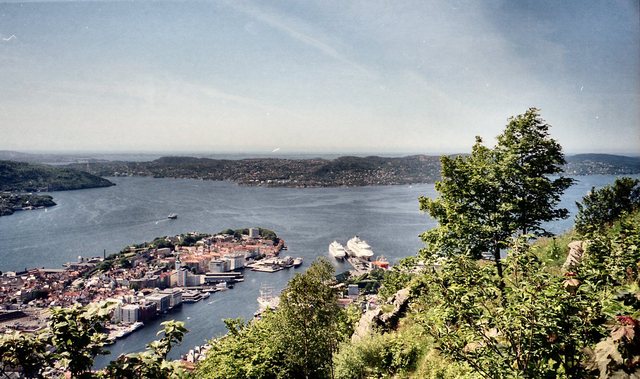 Bergen z wzgórza  Floyen