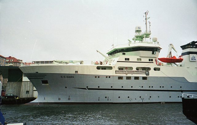 R.V. G. O. Sars - statek  Marine Research Institute  w Bergen