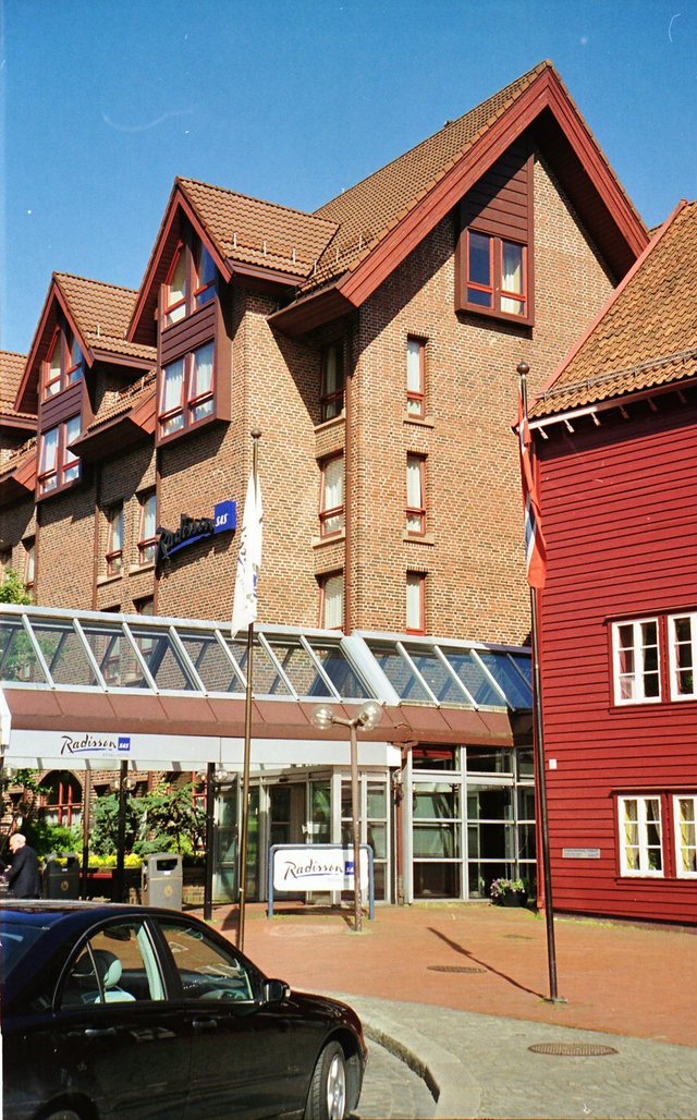 Moj hotel Radisson w  Bergen