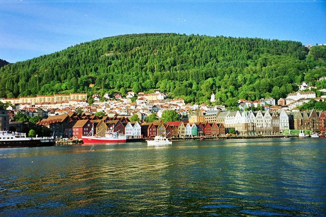 Stare miasto w Bergen