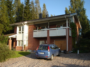 Dom wyjątkowo duży jak na fińskie standardy
