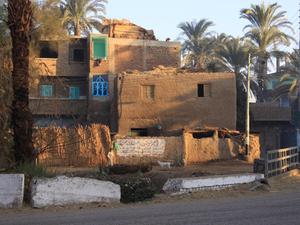 LUXOR WEST BANK - wioska Al-Gezira