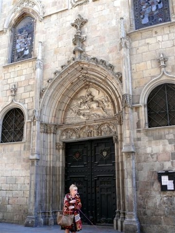 Kosciol w barra gotica 