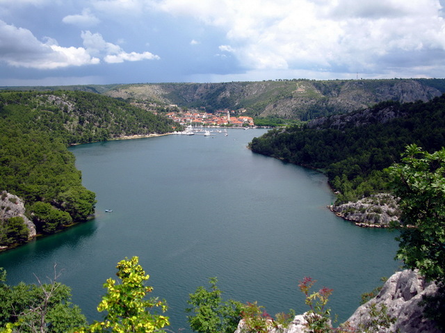 Okolice PN Krka.